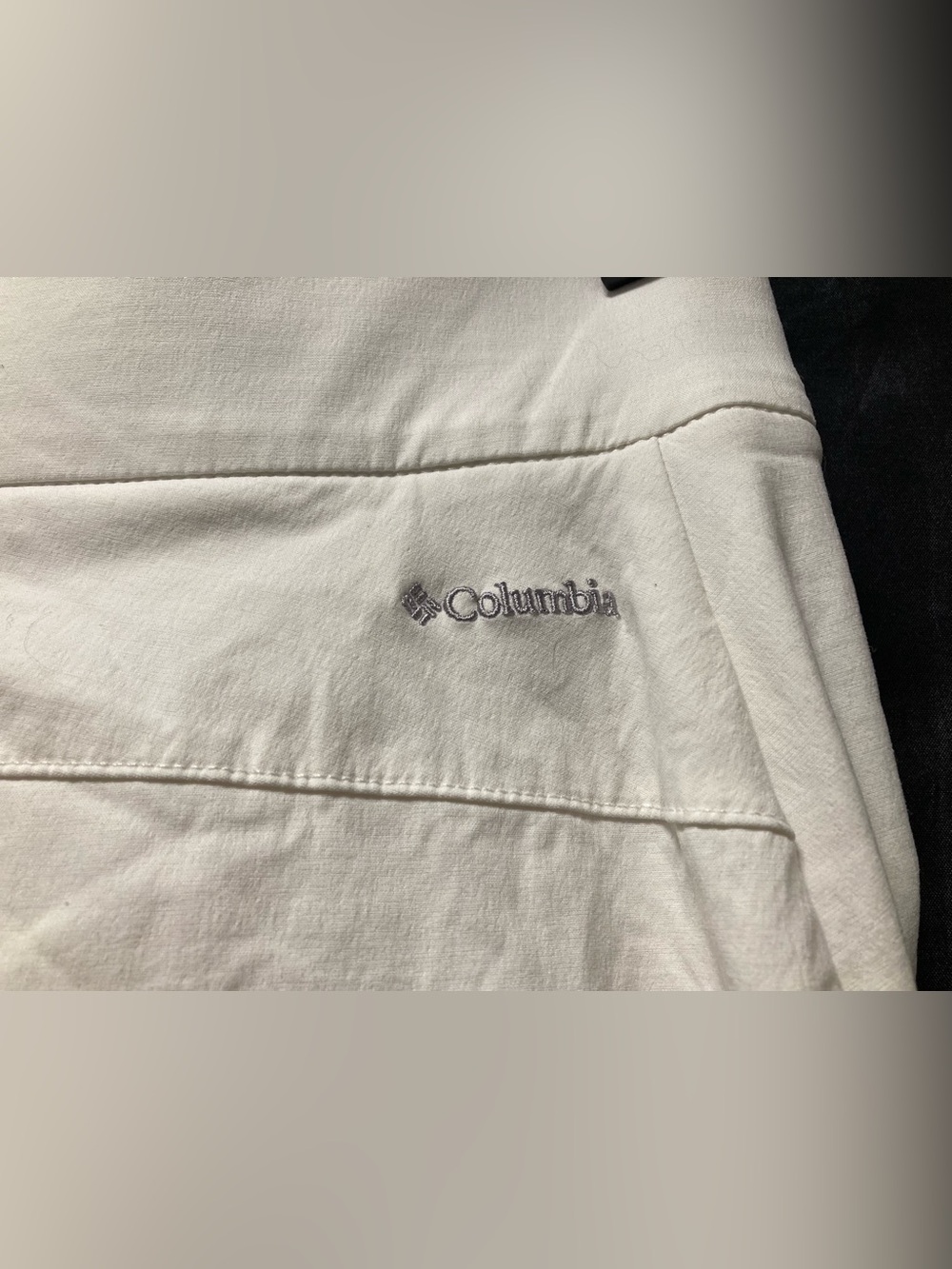 Columbia White Omni-Shield Performance  Skirt Shorts Women’s Medium